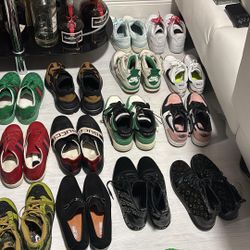 Gucci, Balenciaga Shoes