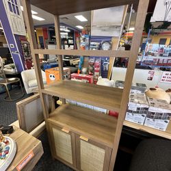 Brand new 2 door bookshelf 