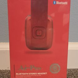AI Pro 200Plus Wireless Bluetooth Noise-Cancelling Headphones (Retail at $499) - Red