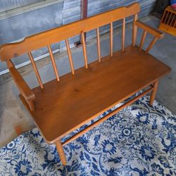 Mastercraft Mid Century Bench