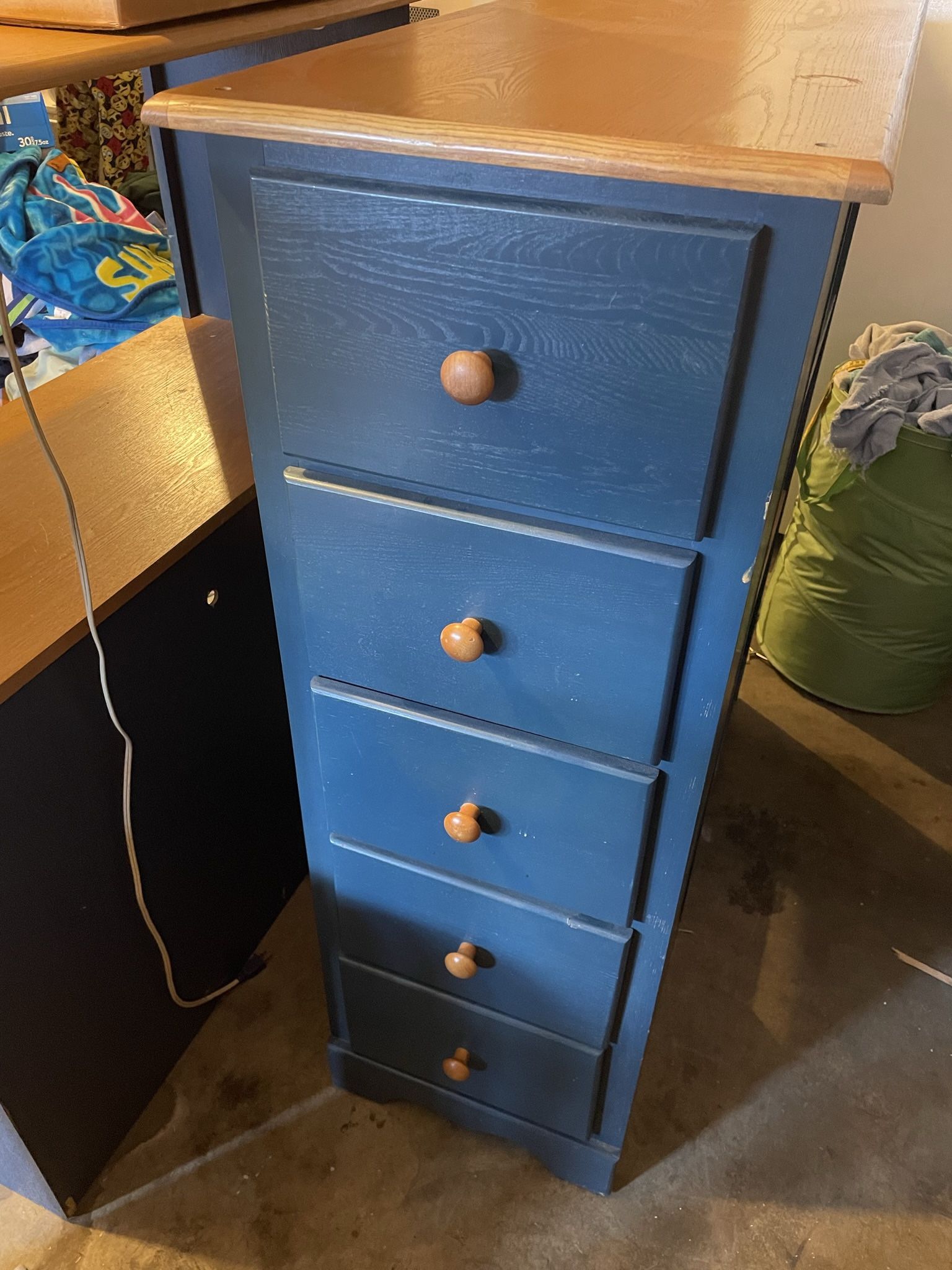 Bedroom Set!! Dresser, Desk, Chair, & Bookcase. Can Be Used As a Twin Bedroom Set-headboard (bookcase) with detached Desk .