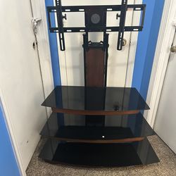 Flat Screen 3 Tier TV Stand with Swivel Assembly for TV ( Directional )
