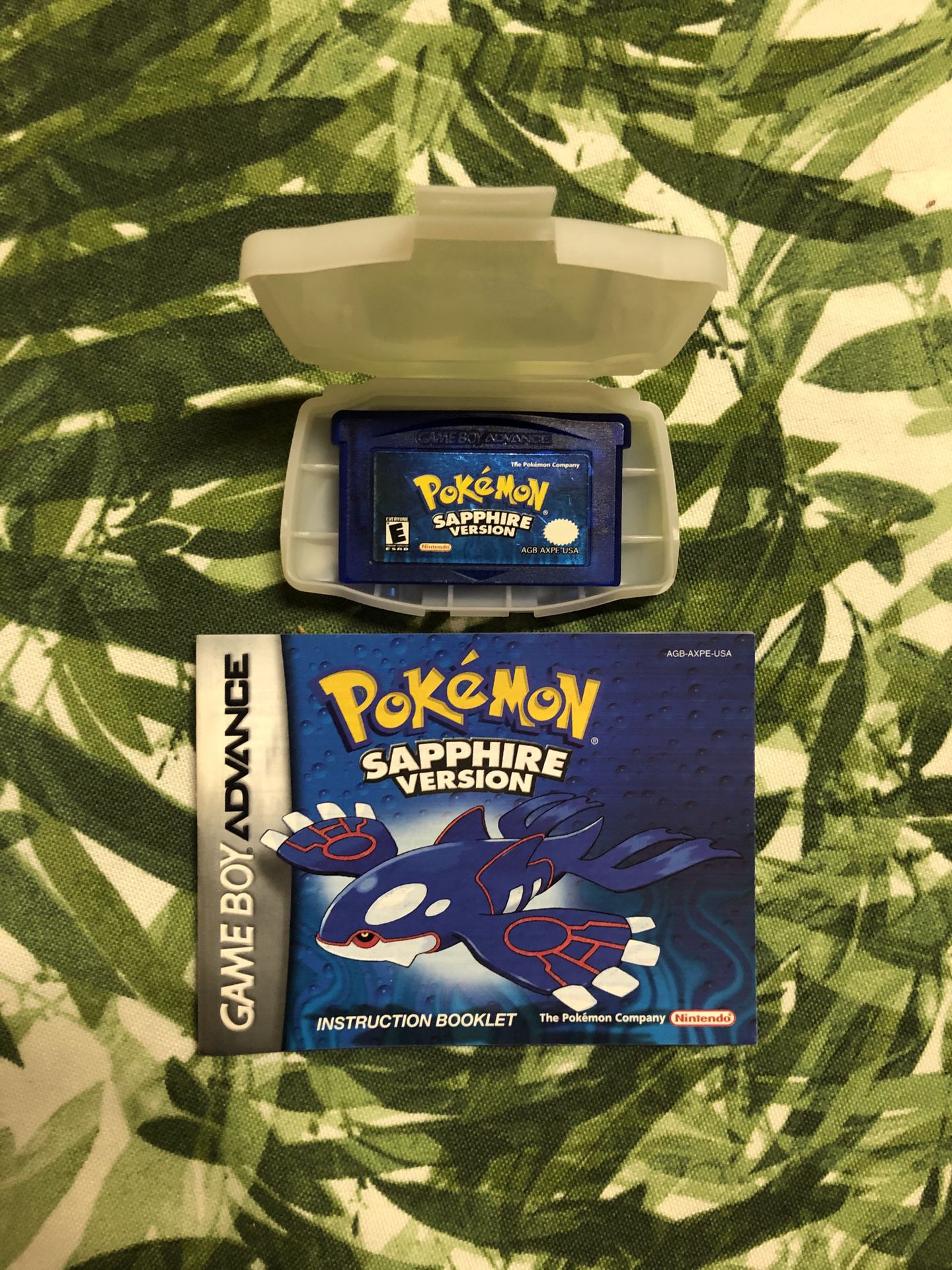 Pokémon Sapphire - Nintendo Game Boy Advance - Tested