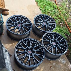 2015 WRX STI Enkei OEM wheels 18x8.5 5x114.3