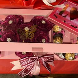 Luxury Valentines Gift Boxes 💝👑❤️ Eternal Glitter Roses