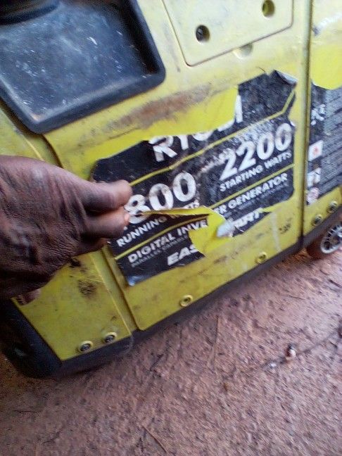 Ryobi Generator