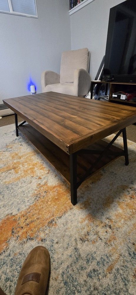 Solid Wood Coffee Table