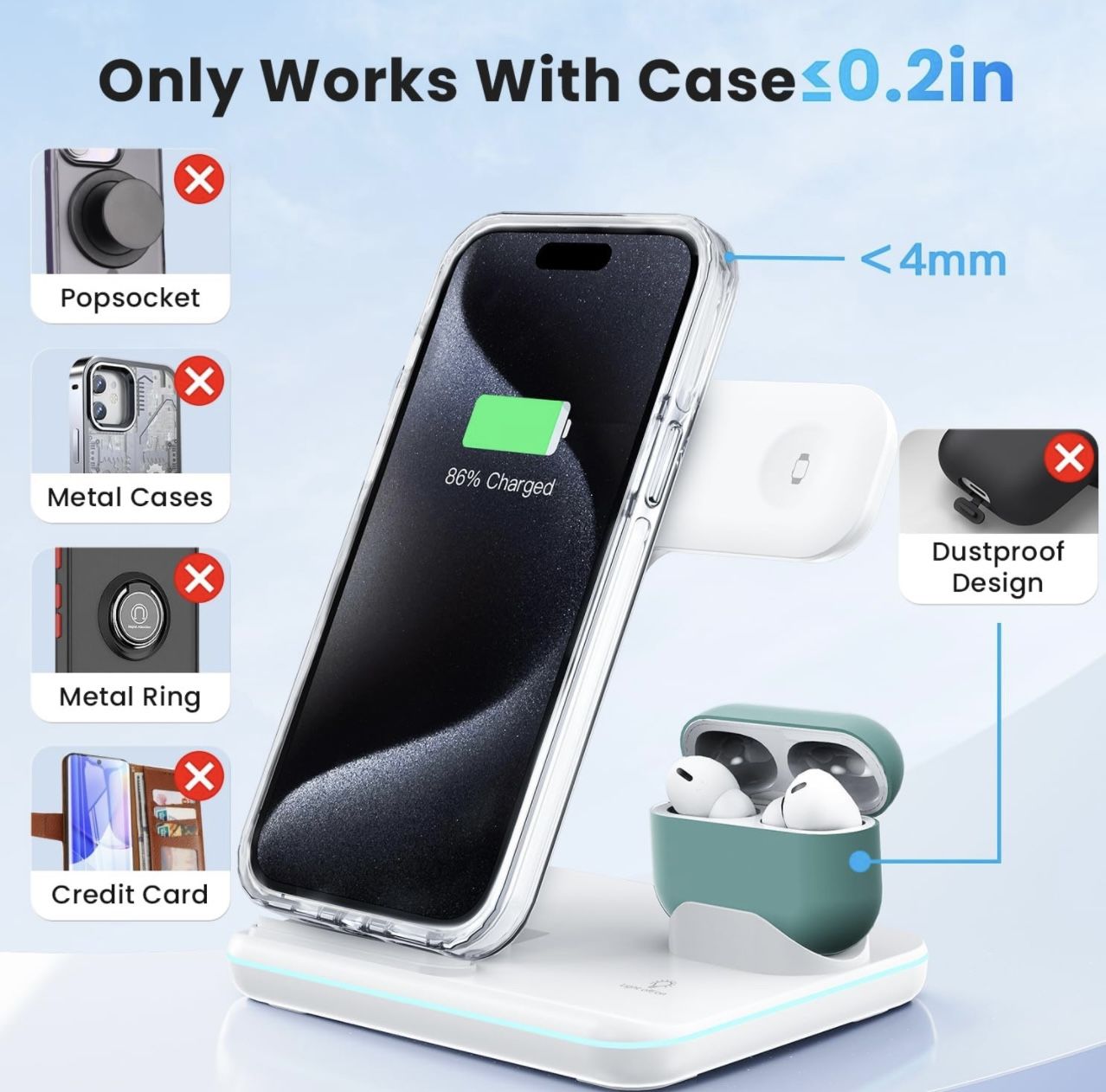 3 In 1 wireless Charger