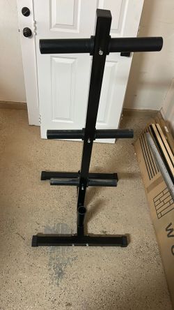 Barbell And Plate Storage
