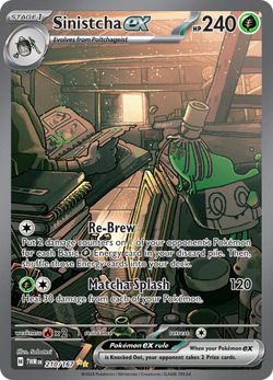 Pokémon Sinistcha Full Art Card