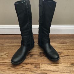 Women’s Tall Black Boots - Size 9