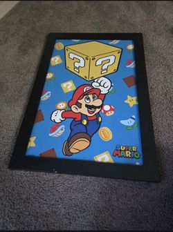Mario picture (with frame)