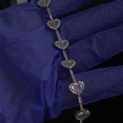 925 Moissanite Diamond Bracelet 