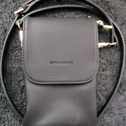 New Black Crossbody Phone Purse 5"× 8"