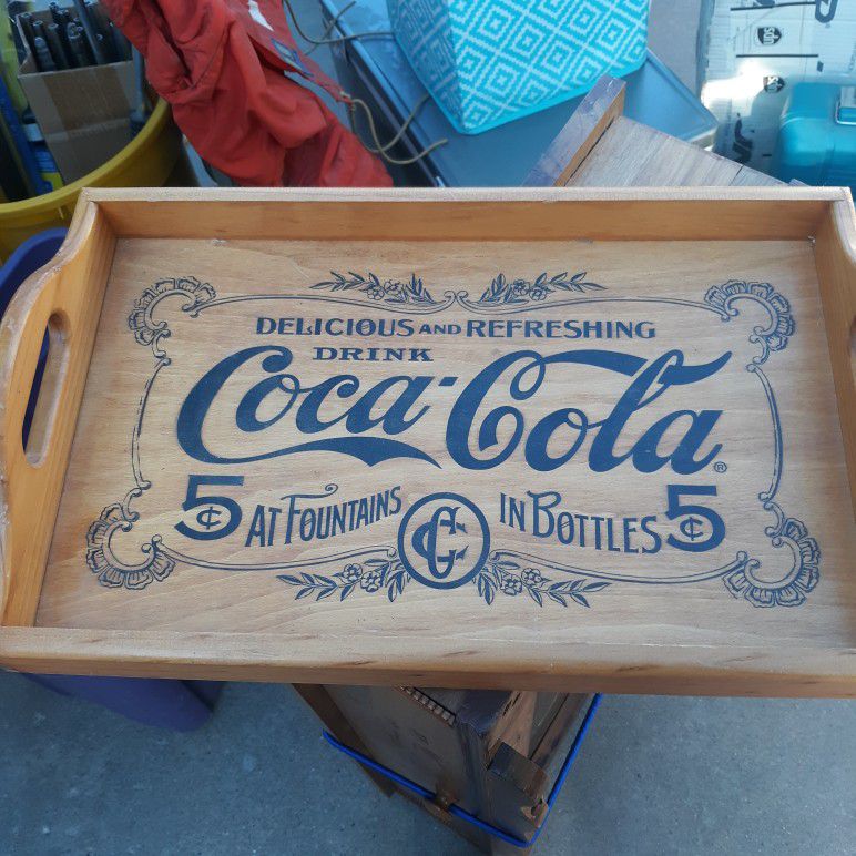Like New Vintage Coke Tray Local Pickup Cash Only