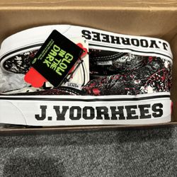 Jason Voorhees Vans sneakers BRAND NEW WITH TAGS AND BOX.