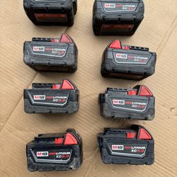Milwaukee Batteries M18 5ah 50ea