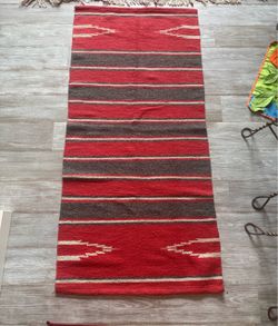 Vintage wool rug