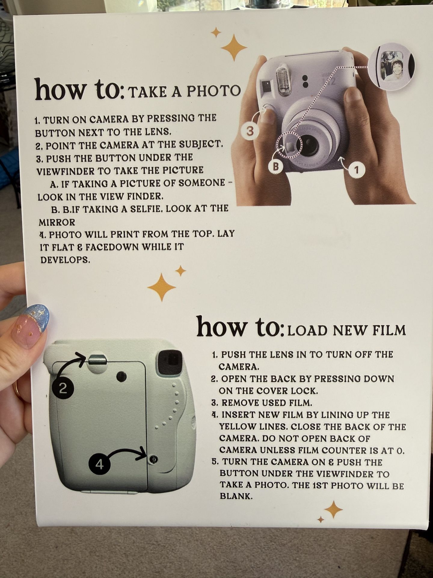 How-To Use Instax Camera Sign for for Weddings or Events