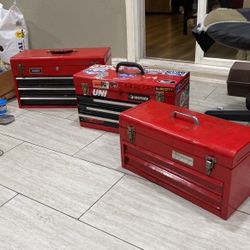 3 Tool Box es  ( Toolbox) Homak, Husky, All American