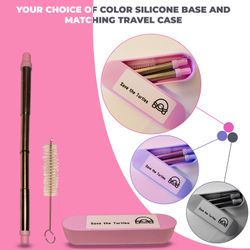 Collapsible straw