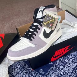 Nike Air Jordan One Element Slate Bone Gore-Tex Size 10