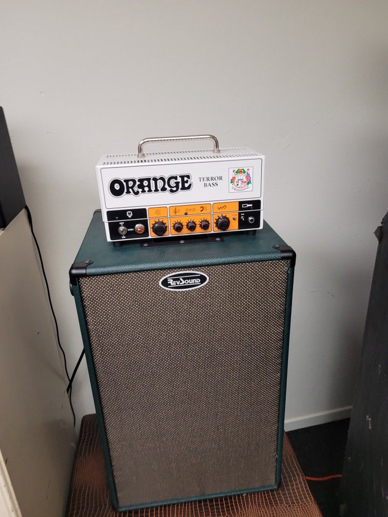 Orange Amp Terror Bass head hybrid tube solid state 500w 2 channel