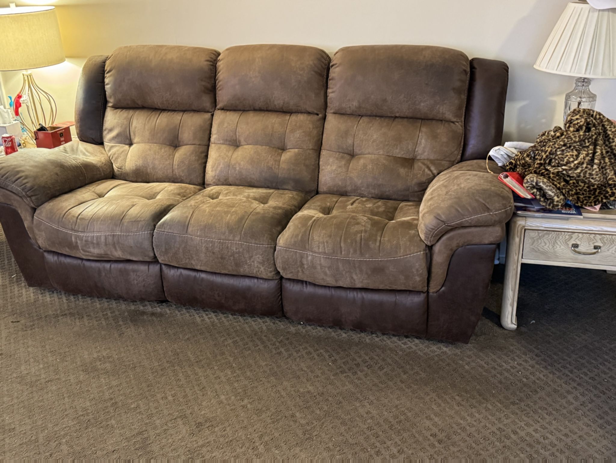 Recliner Sofa Set 