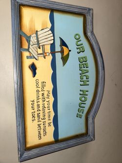 Unique Stuart Picture Perfect for Patio or Nautical / Beach Theme