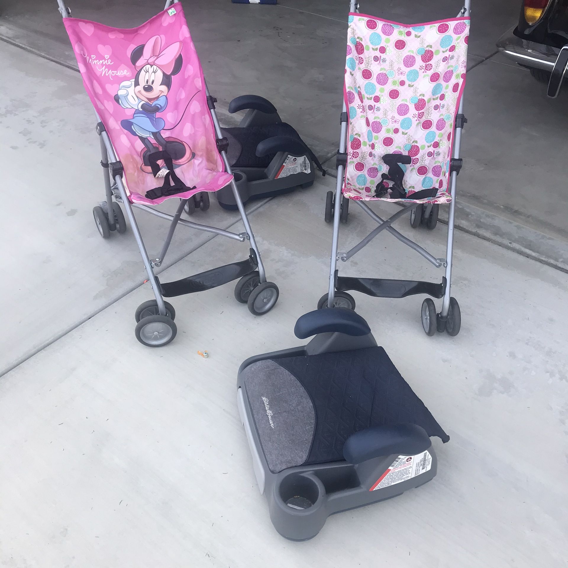 2 Strollers 2 car seats