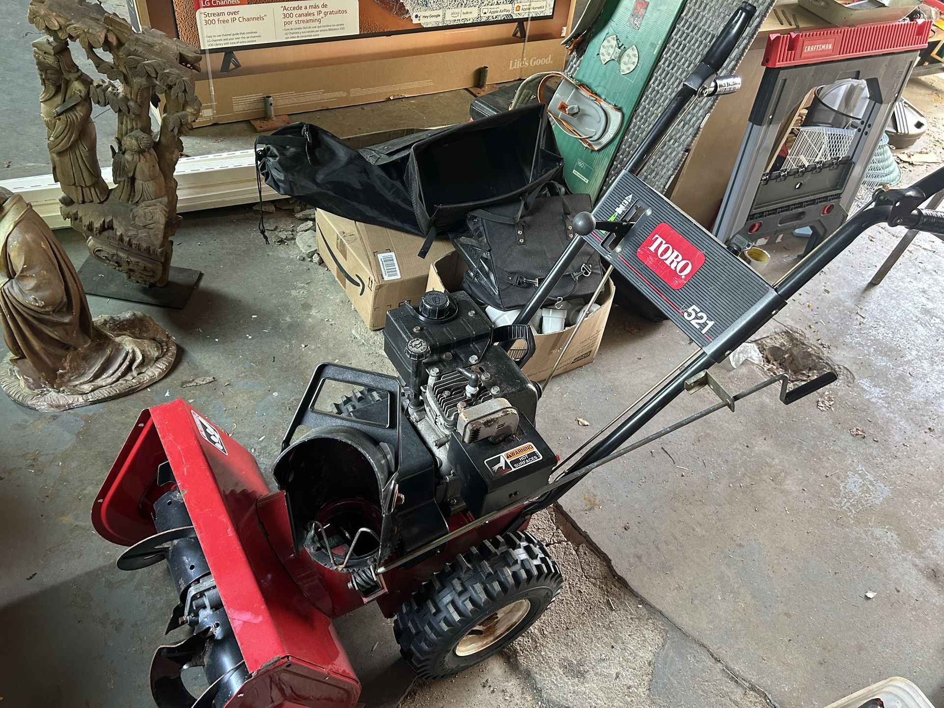 Toro 521 Snow Blower