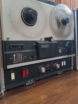 Sony TC 500A reel to reel tape player dual channel stereo tapecorder 500
