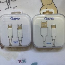 Type-C charger wires, $1 each. New and ready to power up your devices!