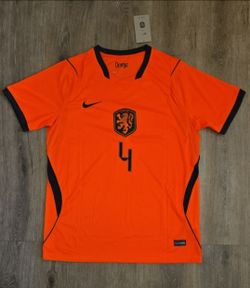 Netherlands Virgil van Dijk World Cup Soccer Football Jersey Kit Mens New