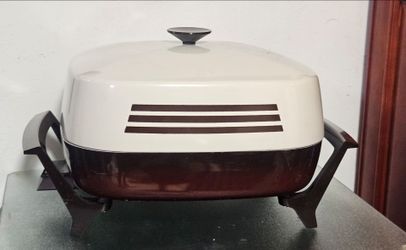 Vintage Electric Skillet with Dome Lid
