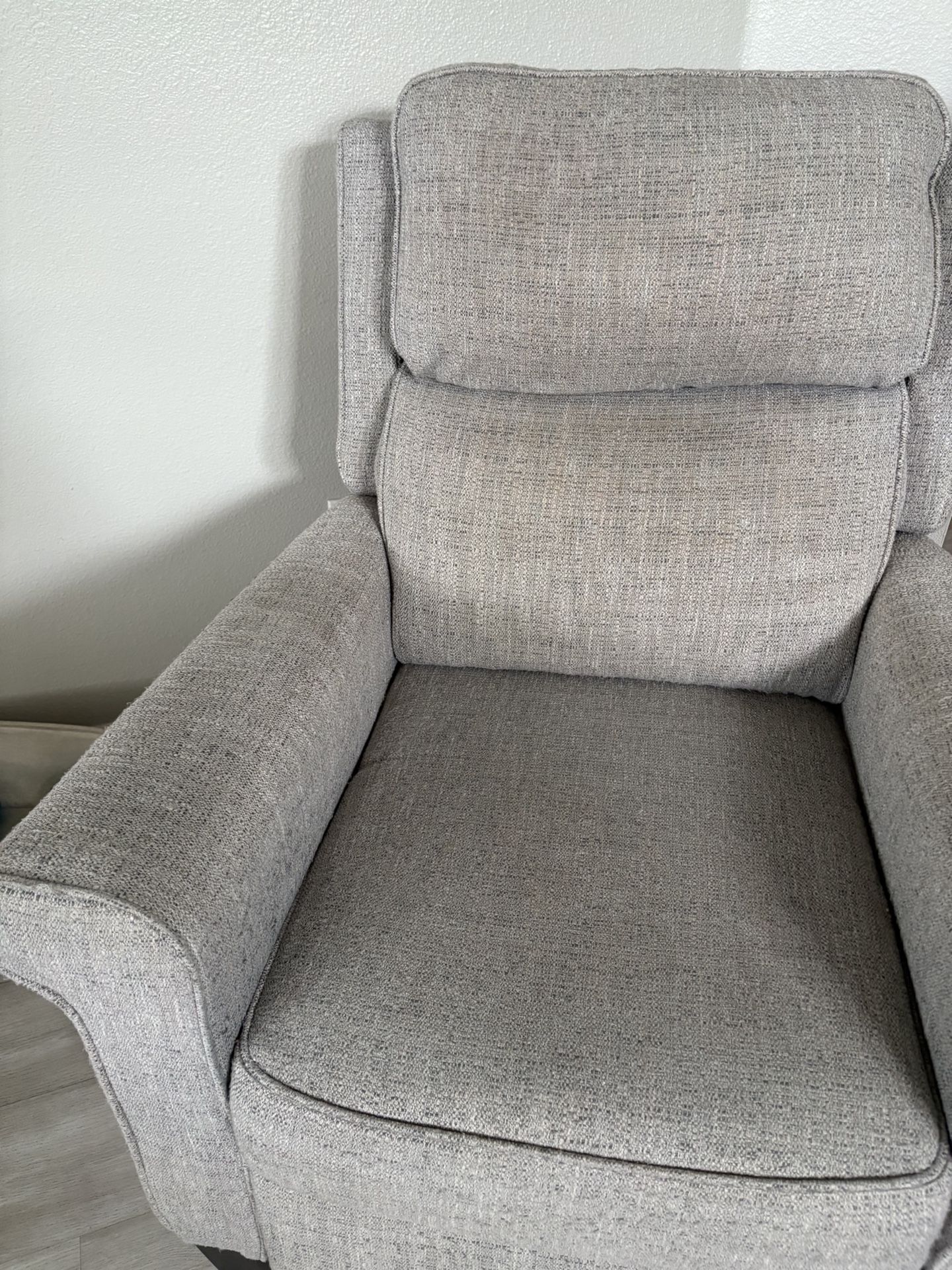 Light Grey Recliner