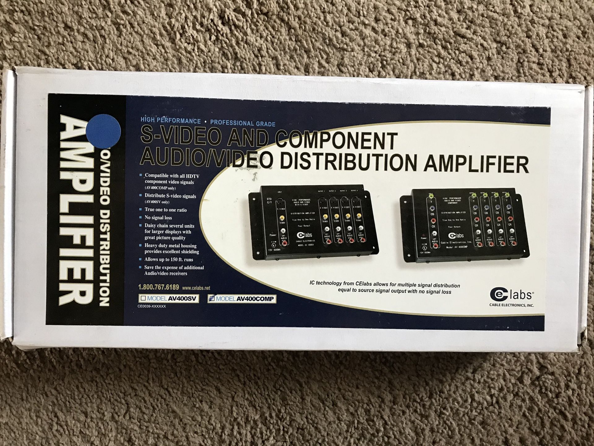 Audio/Video Amplifier