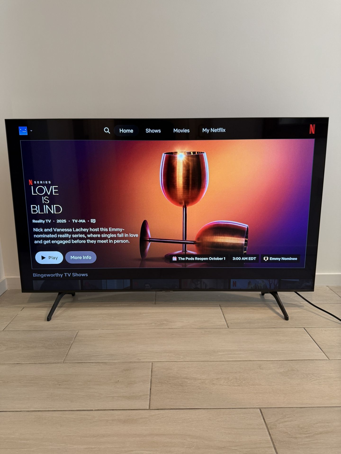 Samsung 55in Smart Tv