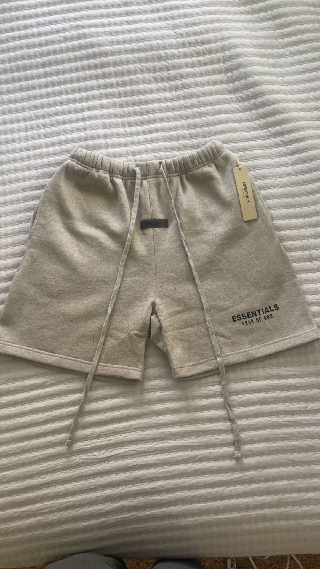 Grey Essentials: Fear of God Sweat Shorts