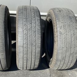 3 Bridgestone Ecopia 235/65R17 Good Tread Tires