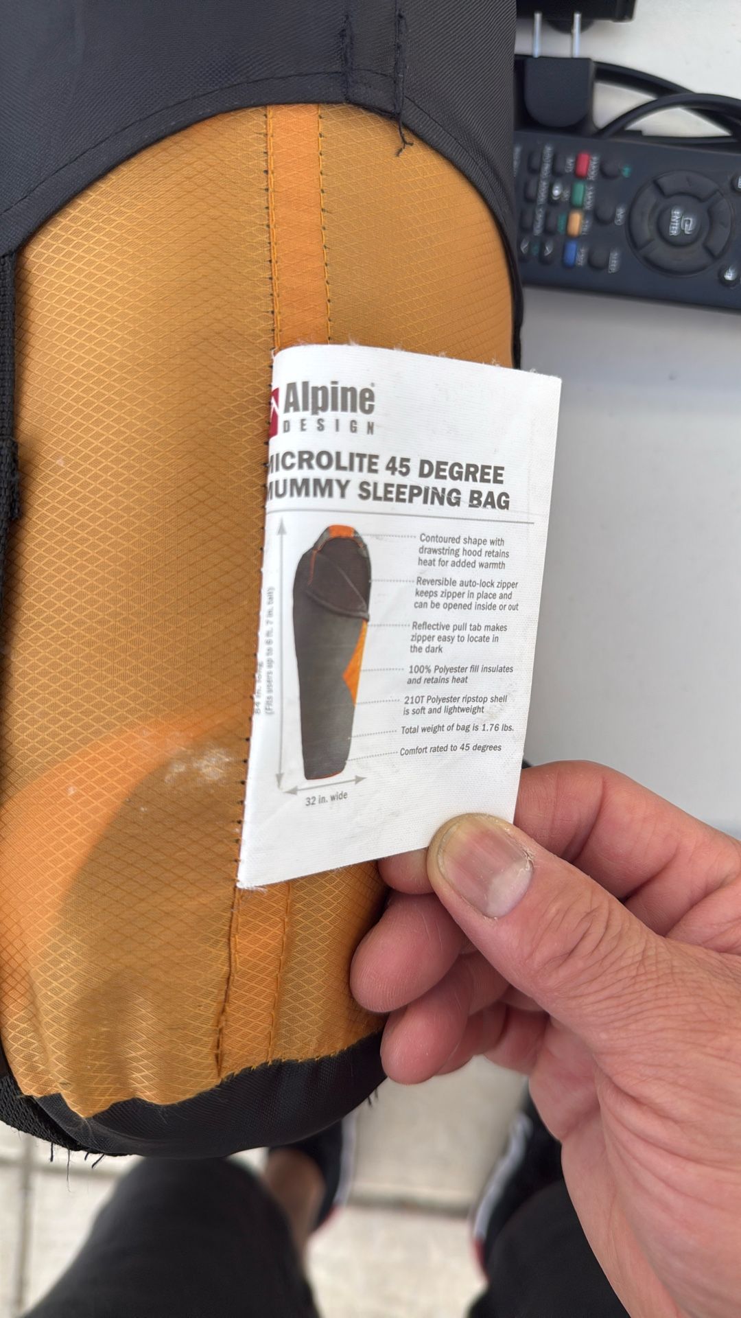Alpine Sleeping Bag