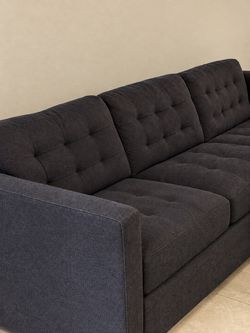 Free black couch