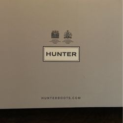 Hunter Rain Boots Size 5 In Oxblood Color
