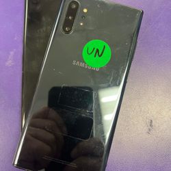 Samsung galaxy note 10 plus unlocked, 256 gb Sold with warranty $285 each 