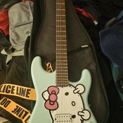 Catface Fender Style Guitar