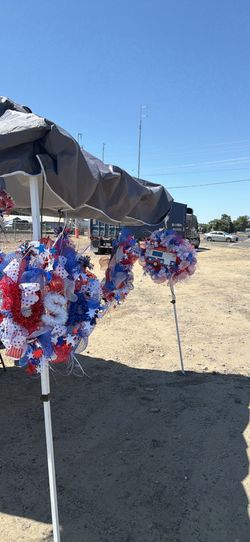 4th of July wreath decorations