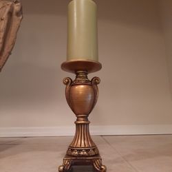 Candle Holder And Candle