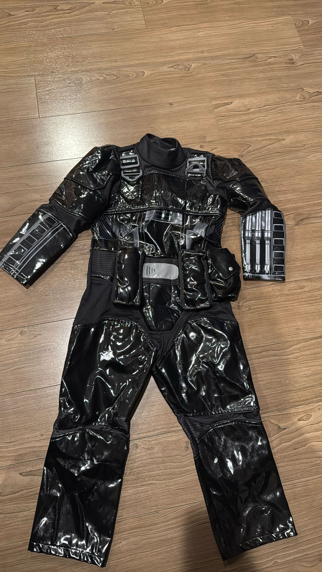 Star Wars Black Storm Trooper Kids Costume Size 4