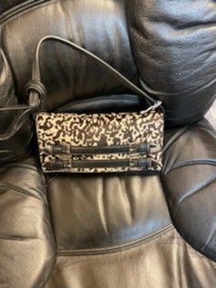 Small Black and White Michael Kors Purse
