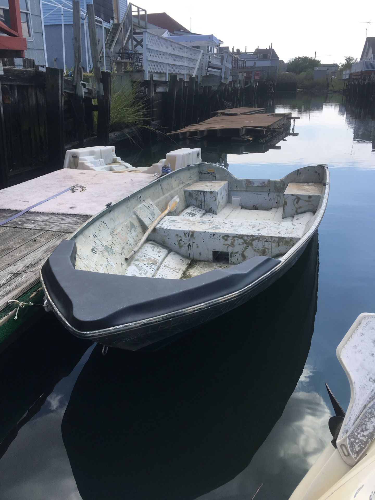 1996 14' Cador-Mat Bass-Pro-V-144 Fiberglass boat